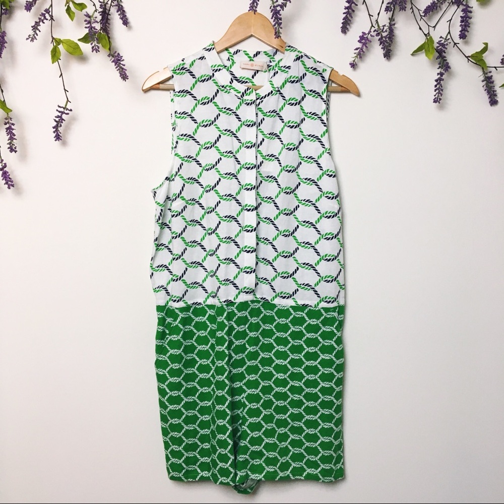 NWT Tory Burch Isle Rope Romper